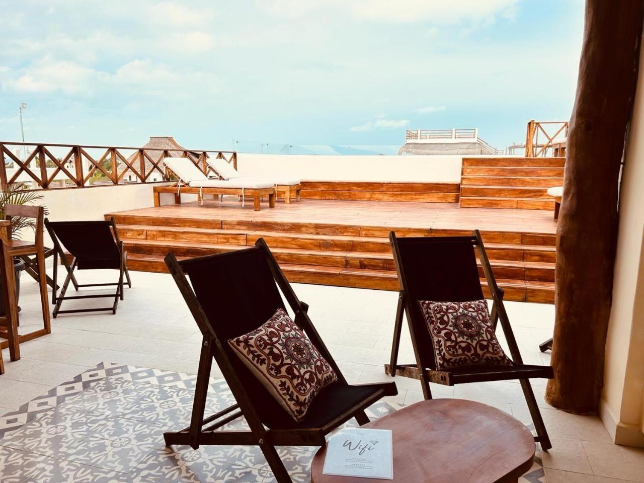 Sunsteps Casa Holbox Appartement Buitenkant foto