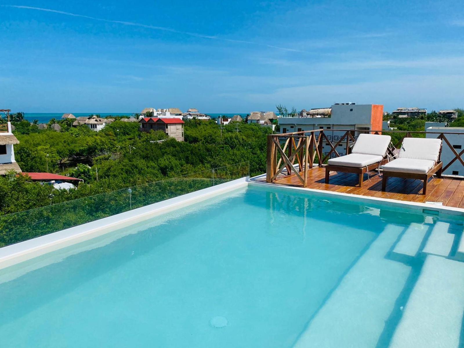 Sunsteps Casa Holbox Appartement Buitenkant foto