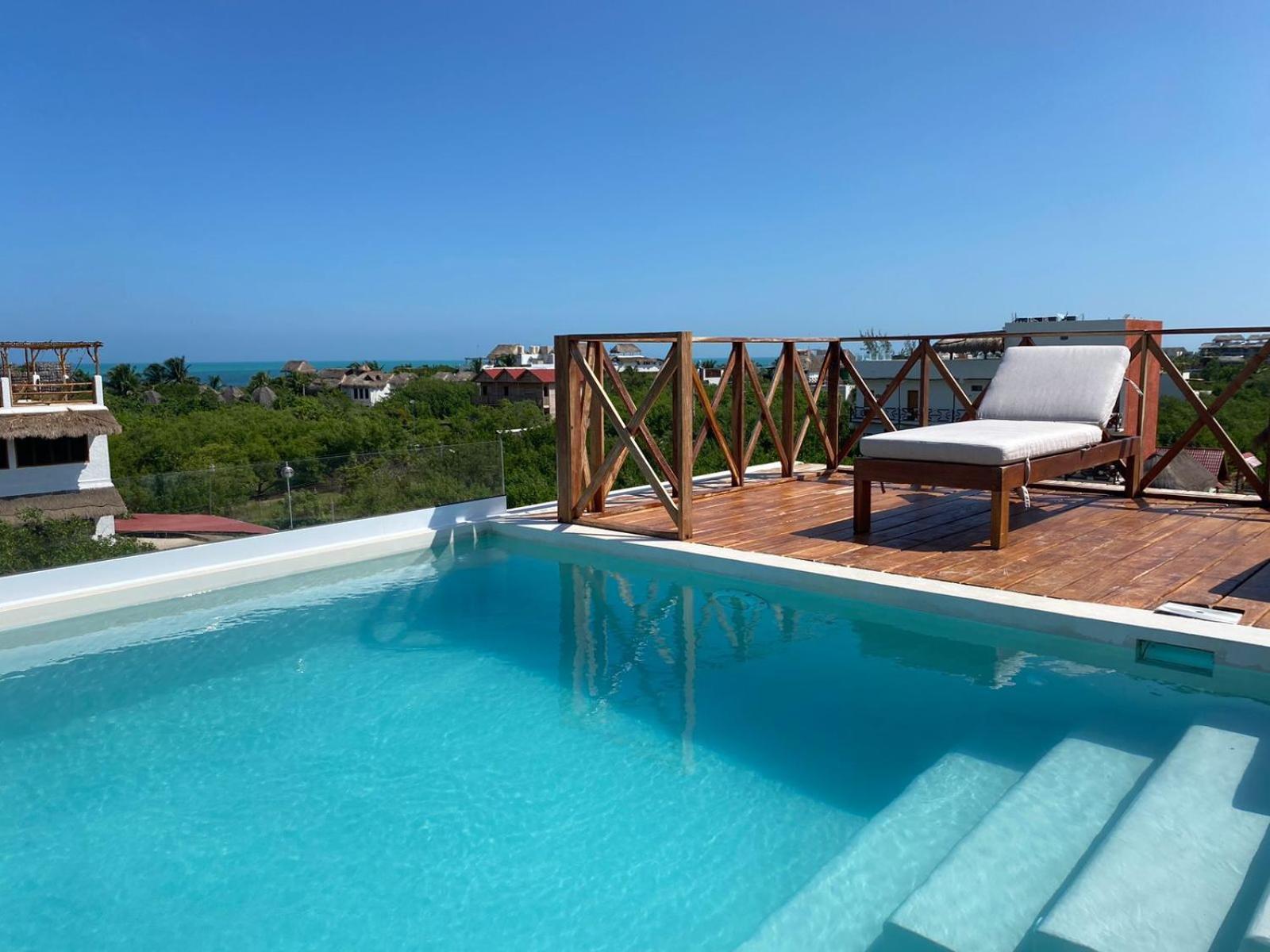 Sunsteps Casa Holbox Appartement Buitenkant foto