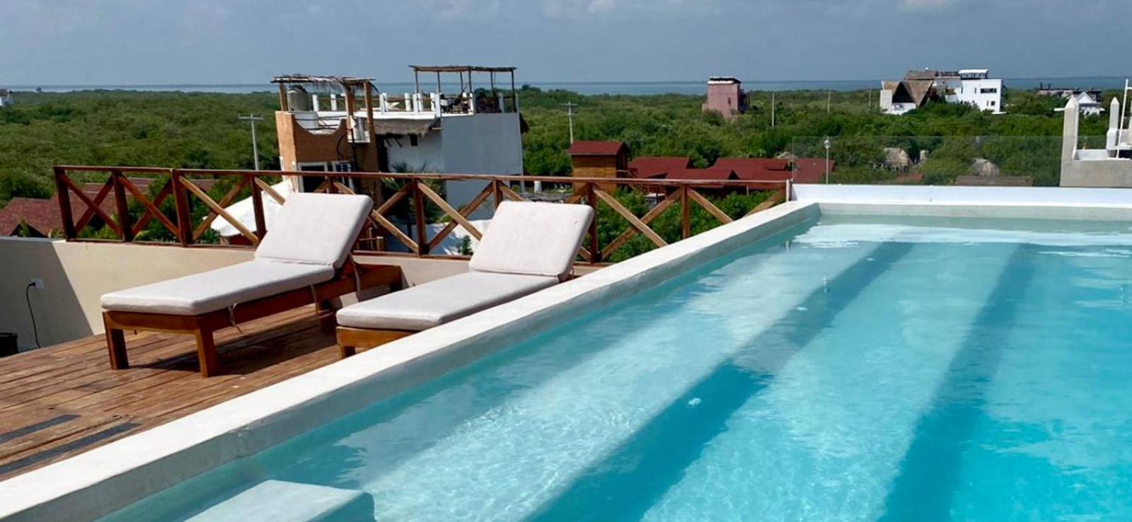 Sunsteps Casa Holbox Appartement Buitenkant foto